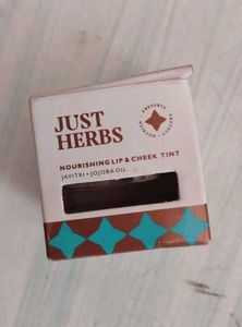 Just Herbs Ayurvedic, Natural Lip &amp; Cheek Tint, Bl