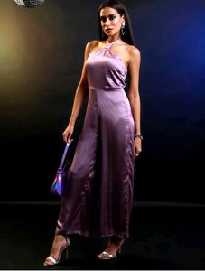 With Tag Elegant Halter Jumpsuit