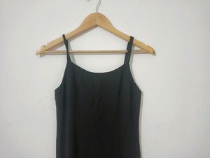 Noodles Strap Adjustable Black Mini Bodycon