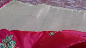 Embroidered Indian Fabric
