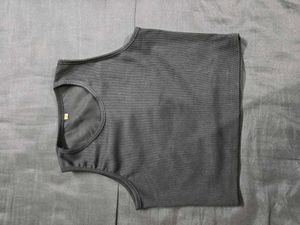 Women Black Tank Top