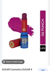 Sigar Wonder Woman Lipstick