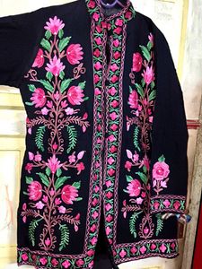 Kashmiri Embroidered Floral Jacket
