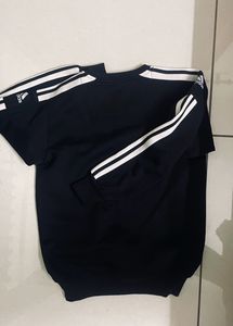Adidas black sweatshirt - L