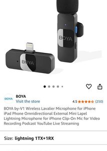 boya mic for youtube