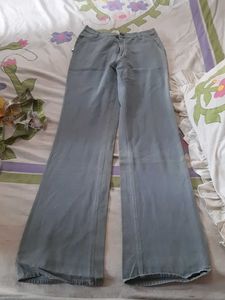 Grey Bootcut Jeans