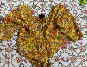 Floral Crop Top