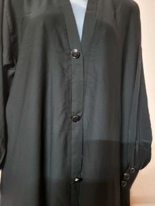 Open Front Coat Style Abaya