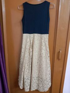 Black And Tan Colour Dress