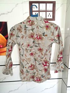 Floral Print Kurta