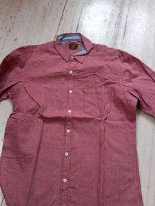 Maroon Casual Shirt