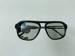 Grey Black Full Rim Square John Jacobs Sunglasses