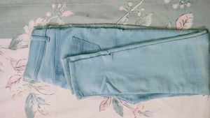 Light Blue High-Waisted Jeans