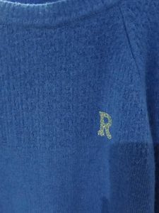 Blue Knit Sweater