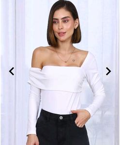 Chic White Off-Shoulder Top