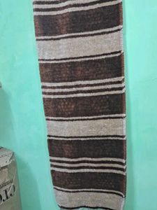 Brown Striped Rug