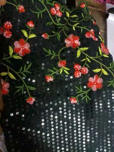 Black Sequence Partywear saree 🖤