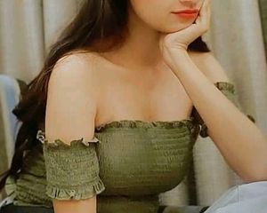 Off Shoulder Olive Green Top