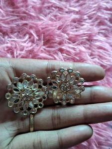 Vintage Floral Earrings
