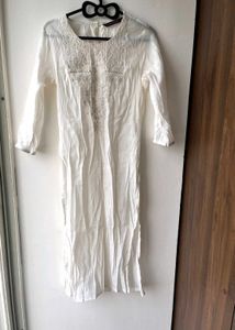 Elegant White Kurta