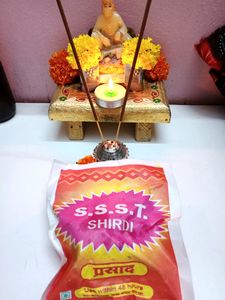 🌺OM SAI RAM🌺 SHIRDI SAI BABA PRASAD NOT SELLING JUST FOR SEVA IF ANYONE WANTS I CAN BUY FOR THEM🙏
