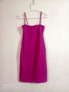 Pink Bodycon Dress For Women/Girls