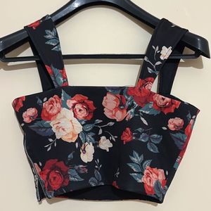 Floral Corset Top