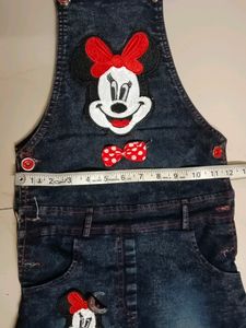 Jeans Dungree With Belt