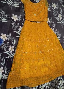 TURMERIC COLOR LAHANGA🥰
