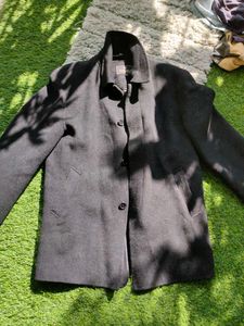 Men Tailor Fit Woolen Long Coat 42 Size Columbia