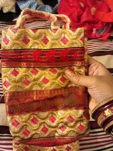Ethnic lace Bags - Set of Two