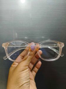 Transparent Unisex Eyeglass Frame