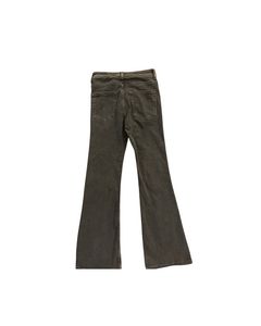 Charcoal Denim Flared Jeans