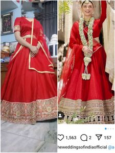 Red Lehenga Choli ❤️