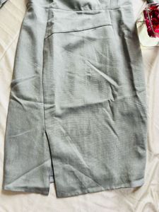 Elegant Grey Dress