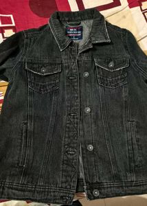 Stylish Black Denim Jacket