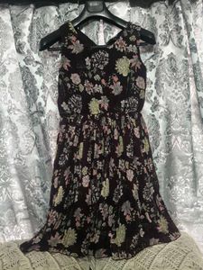 Floral Print Dress sleeveless