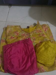 Floral Print Salwar Suit