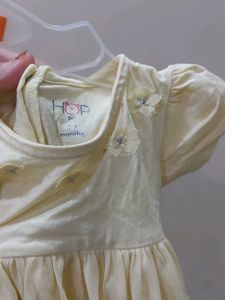 Yellow Flower Girl Dress
