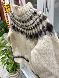 Vintage Nordic Pattern Sweater