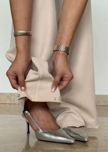 posh pattern wide legs pant