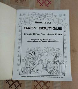 Baby Boutique (Imported Craft Book)