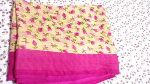 Floral Print saree
