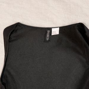 Chic Black Button-Down Vest