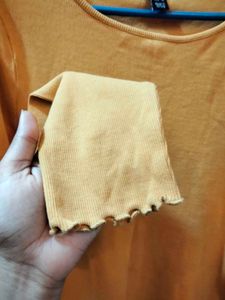 New Look Mustard Colour Top