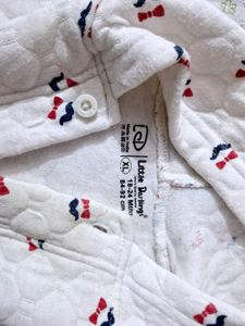 Little Darlings Full Sleeves Winter Hooded Set