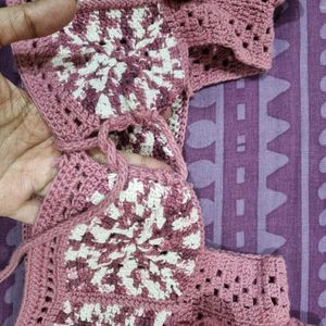 Crochet Stylish Crop Top