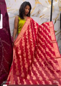 Soft Banarasi With Running Blouse