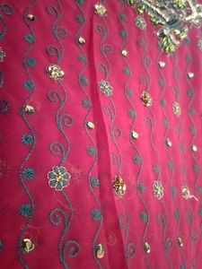 Embroidered Saree