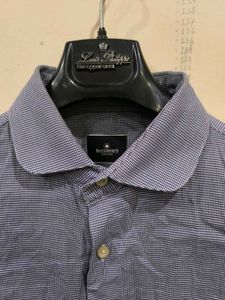 Black And White Pattern Shirt From Blackberrys.